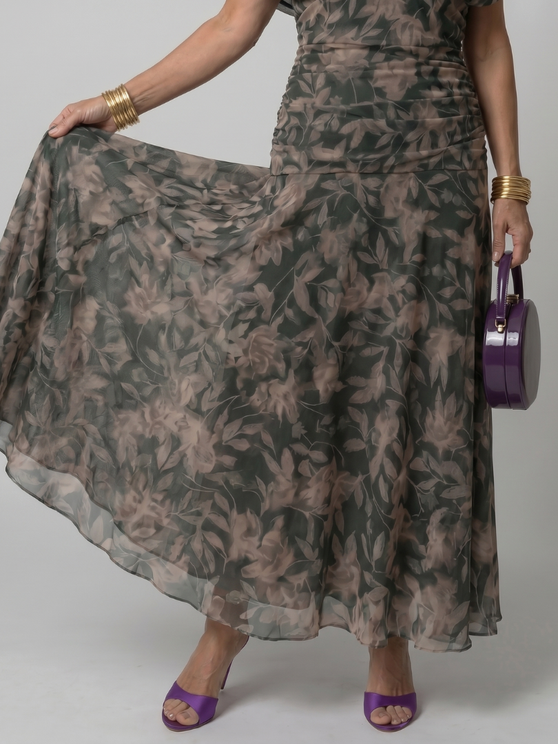 Eva | Flowing Midi Dress