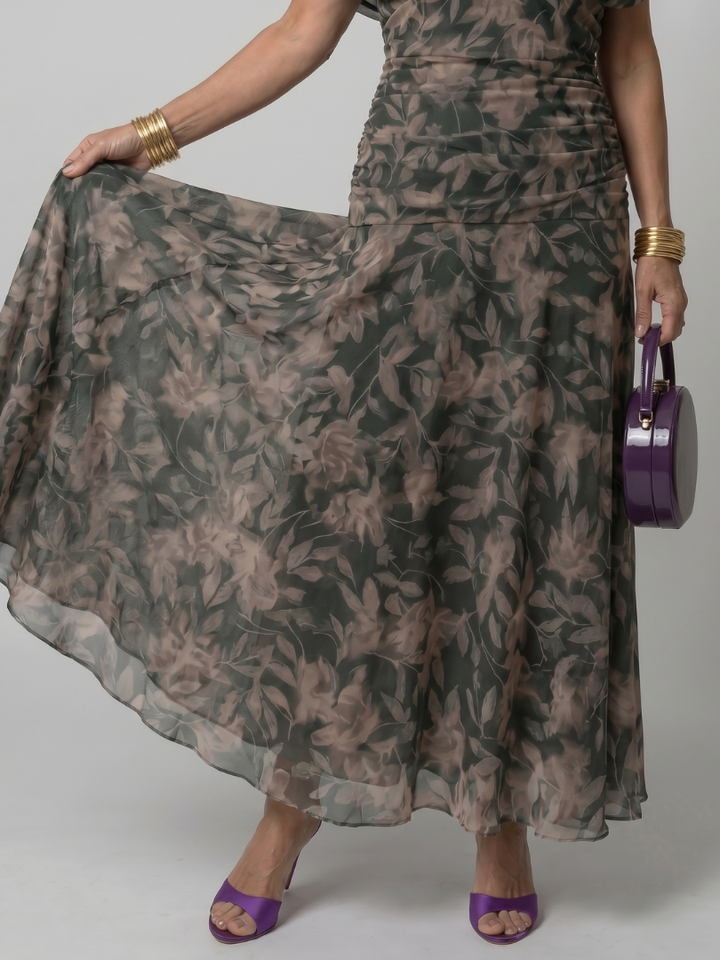 Eva | Flowing Midi Dress