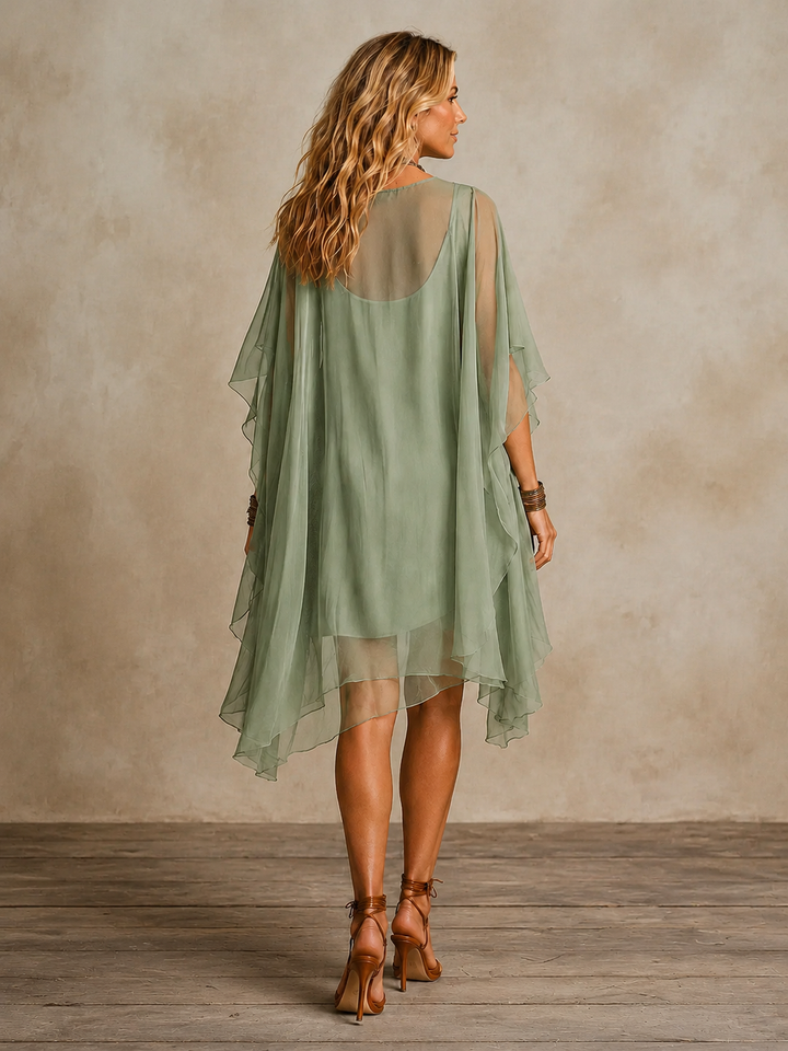ELLA | Tiered Boho Mini Dress