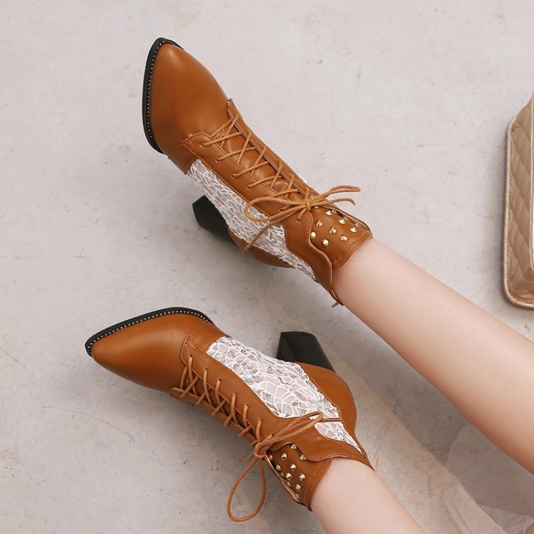 WILLOW | Openwork Panel Tall Boots