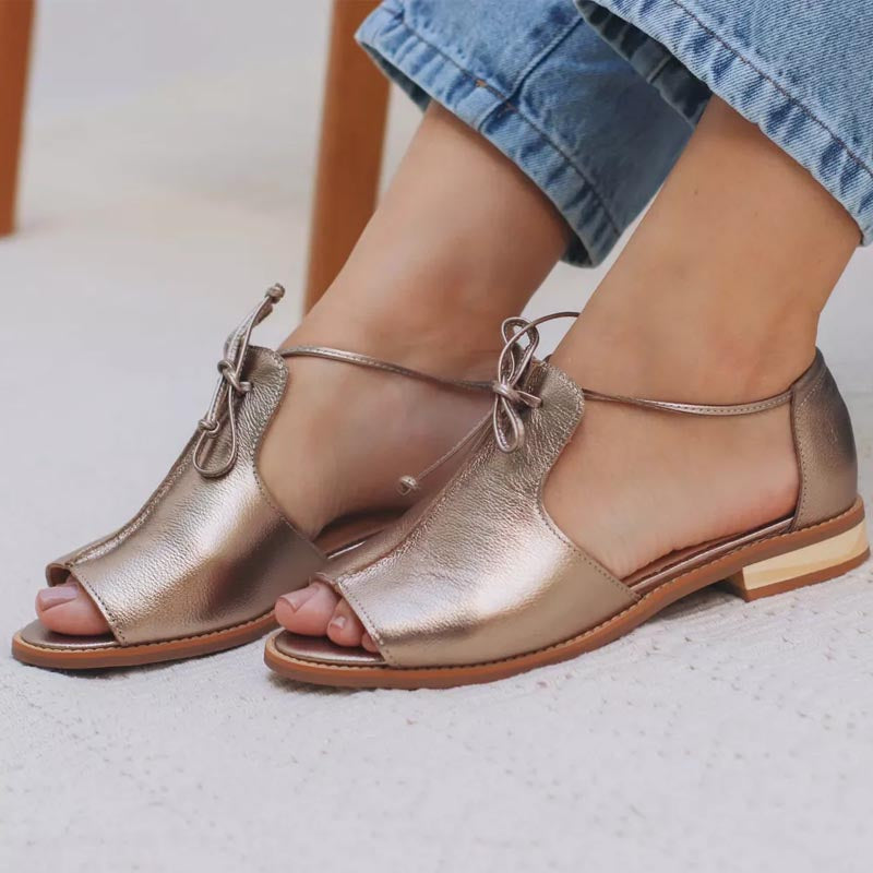 Julieta Sandals with Laces