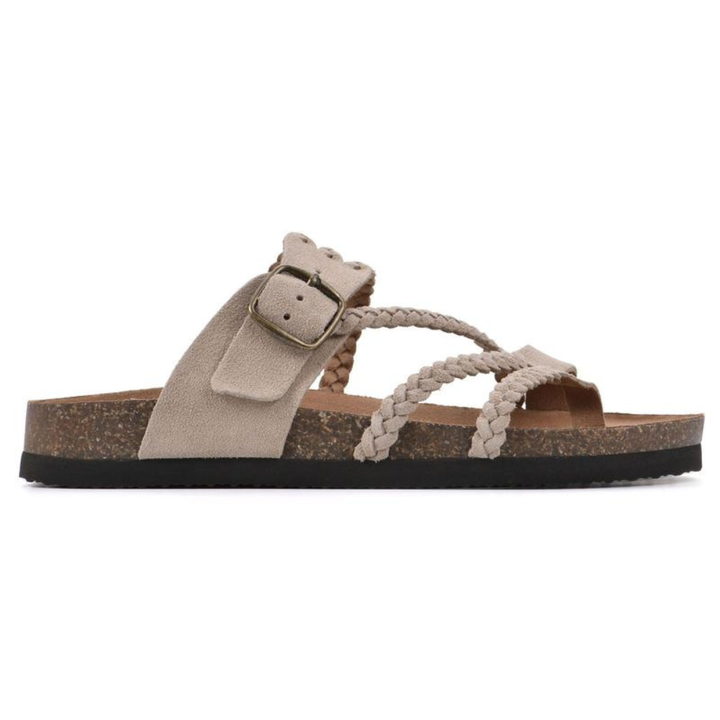 JOCELYN | Braided Cork Sandals