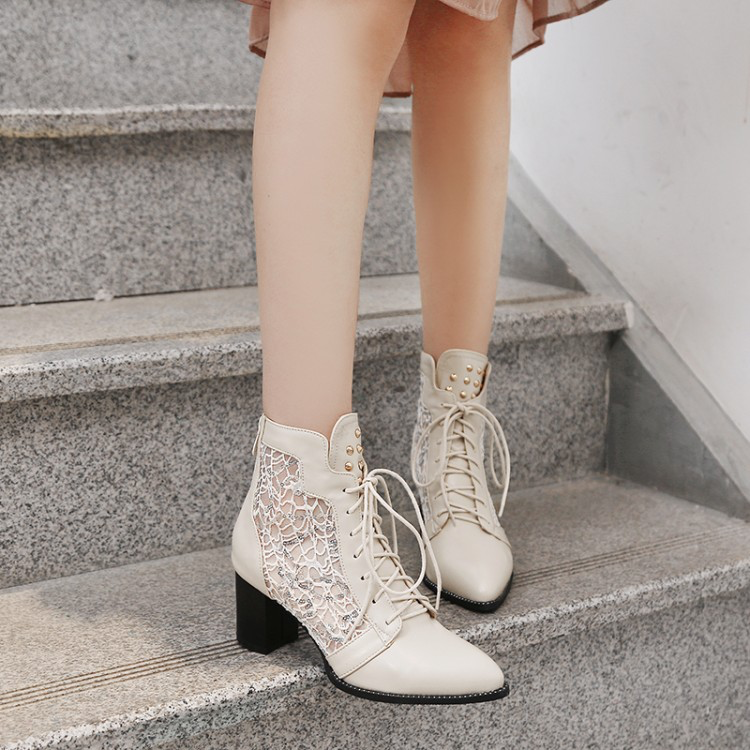 WILLOW | Openwork Panel Tall Boots