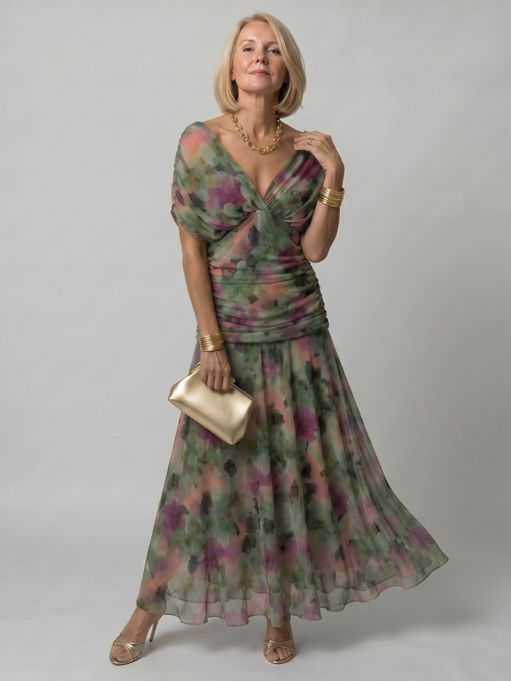 Eva | Flowing Midi Dress