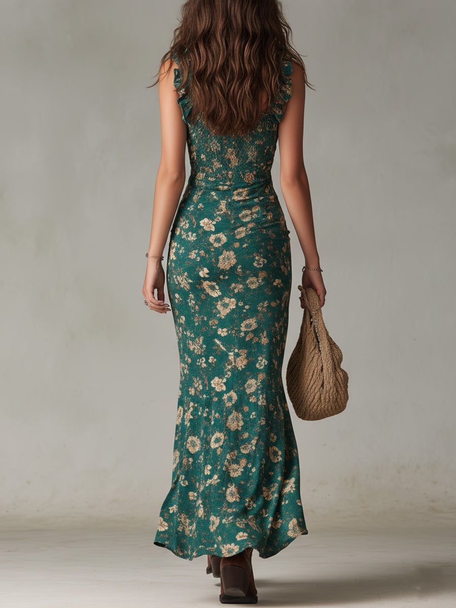 Marisol | Maxi Dress with High Side Slit