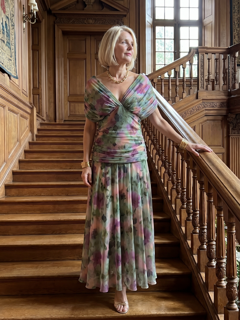 Eva | Flowing Midi Dress