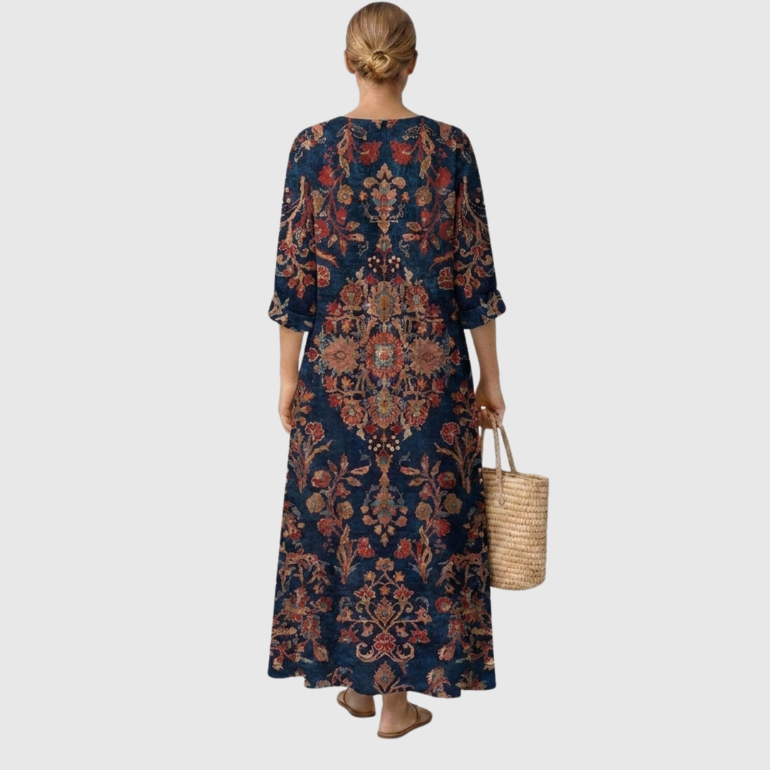 ADELINE | Bohemian Persian Bloom Maxi