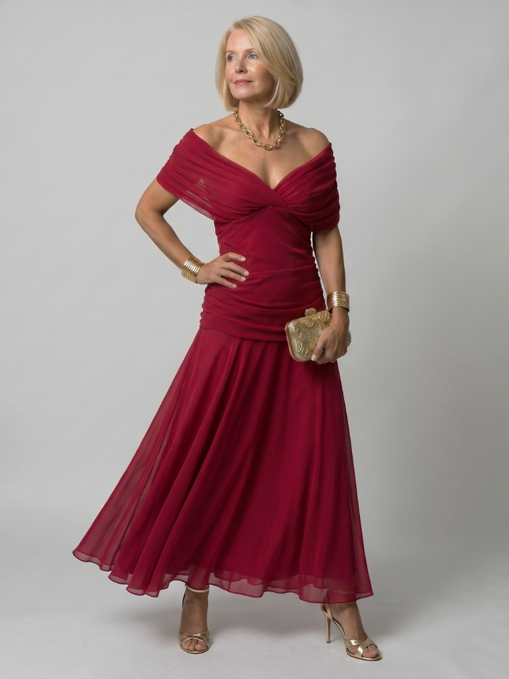 Eva | Flowing Midi Dress