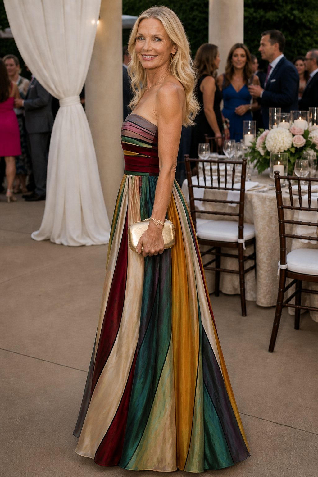 Bianca | Effortless Strapless A-Line Dress