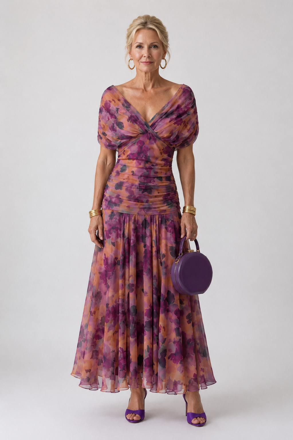Eva | Flowing Midi Dress