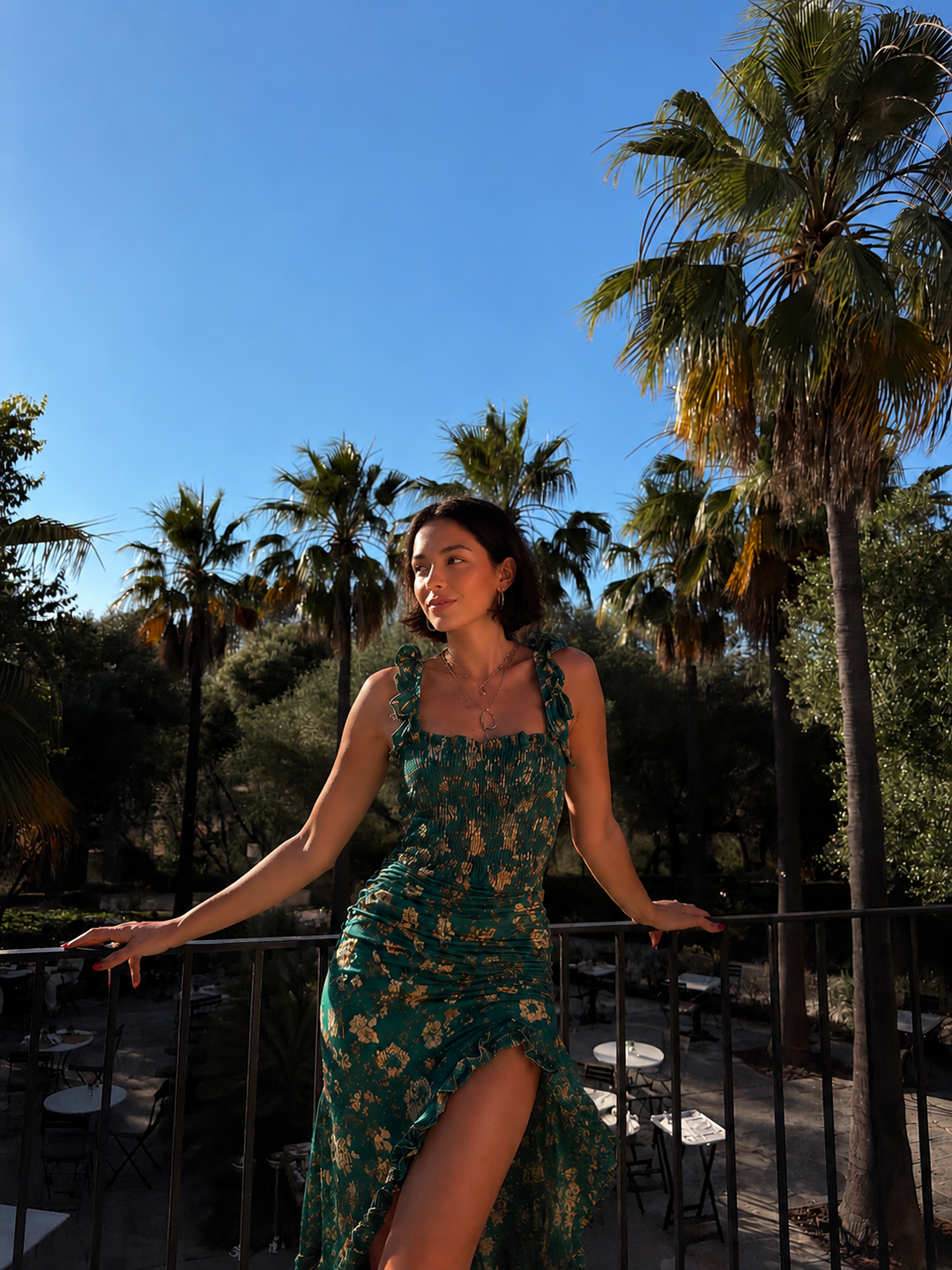 Marisol | Maxi Dress with High Side Slit