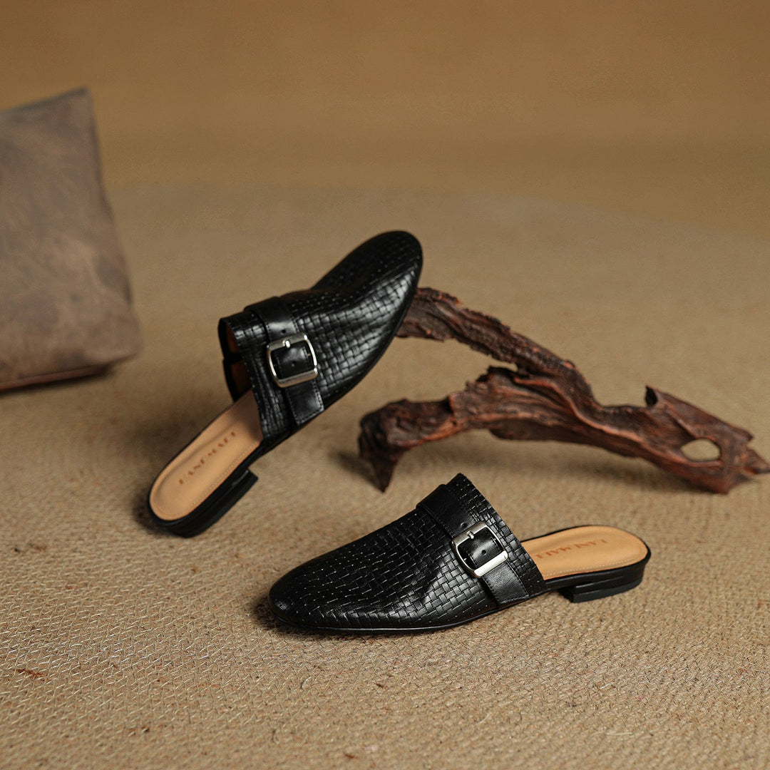 Emrie | Genuine Leather Mules