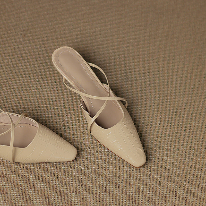 Mire | Genuine Leather Mules