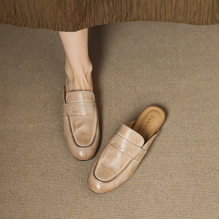 Serin | Genuine Leather Mules