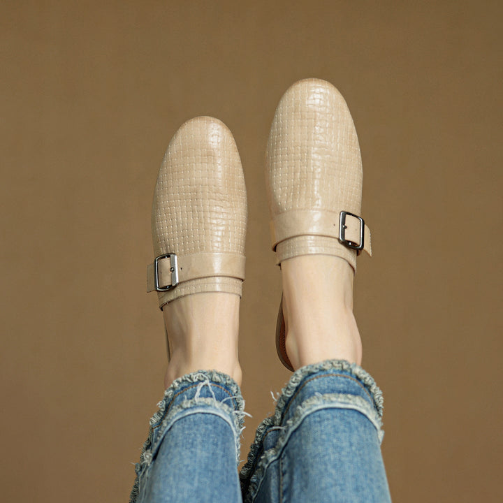 Emrie | Genuine Leather Mules