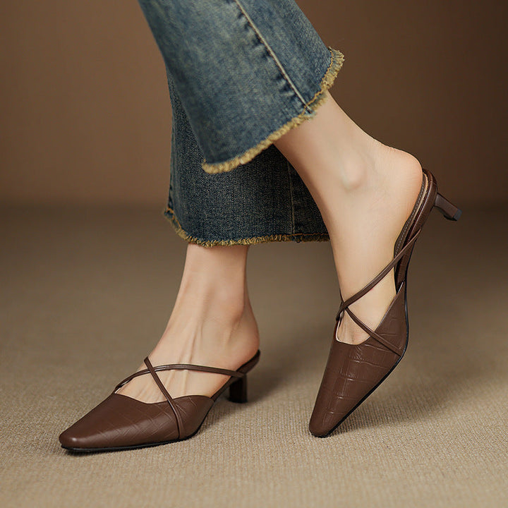 Mire | Genuine Leather Mules