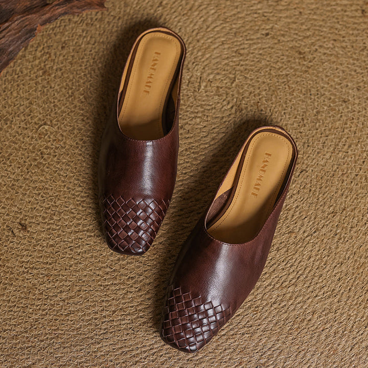 Dalvi | Genuine Leather Mules