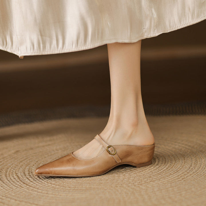 Neok | Genuine Leather Mules