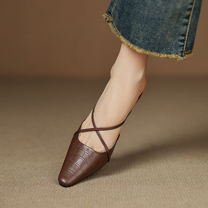 Mire | Genuine Leather Mules