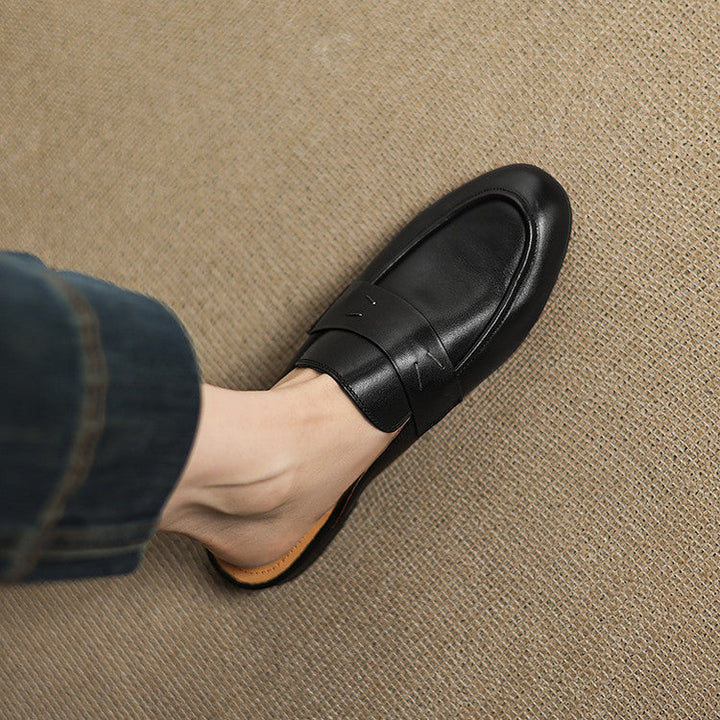 Serin | Genuine Leather Mules