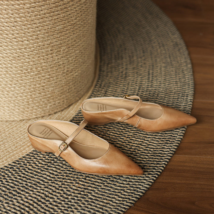 Neok | Genuine Leather Mules