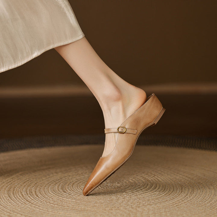 Neok | Genuine Leather Mules