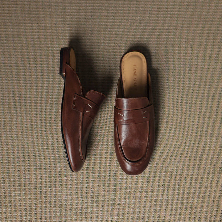 Serin | Genuine Leather Mules