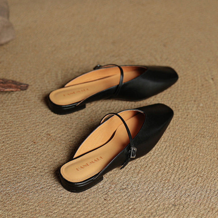 Miral | Genuine Leather Mules