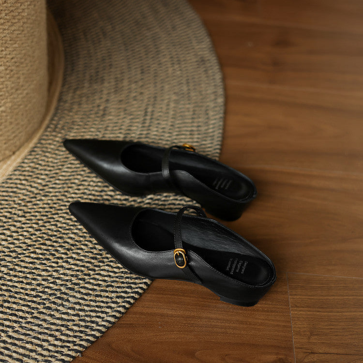 Neok | Genuine Leather Mules