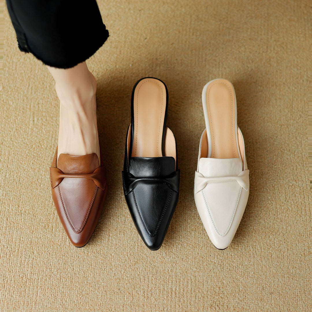 Erlen | Genuine Leather Mules