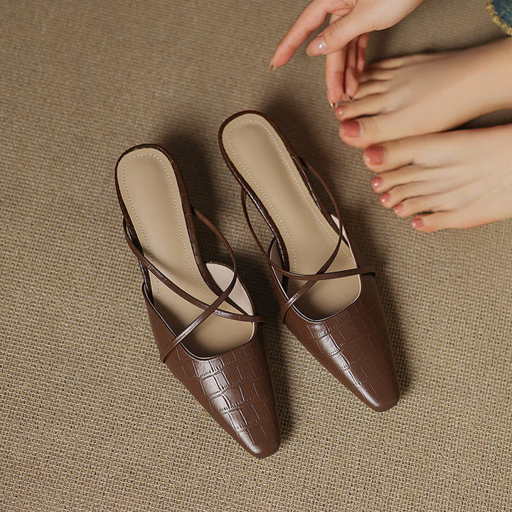 Mire | Genuine Leather Mules