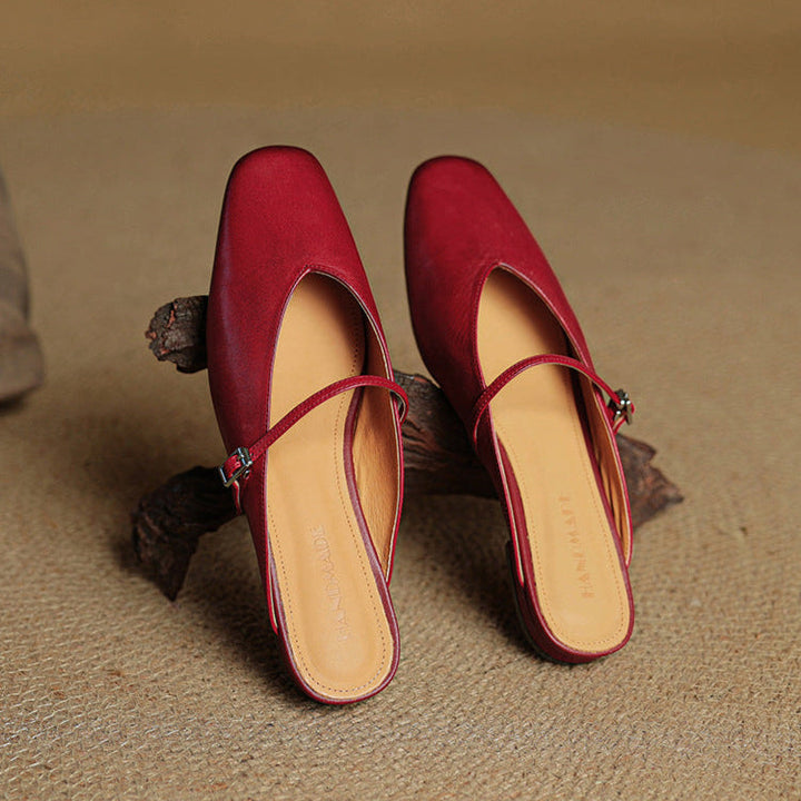 Miral | Genuine Leather Mules