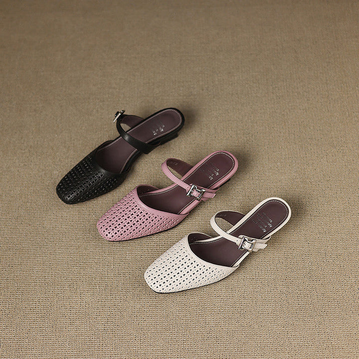 Ovia | Genuine Leather Mules