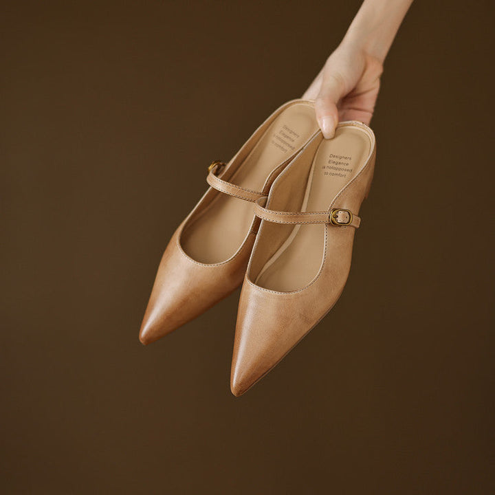 Neok | Genuine Leather Mules