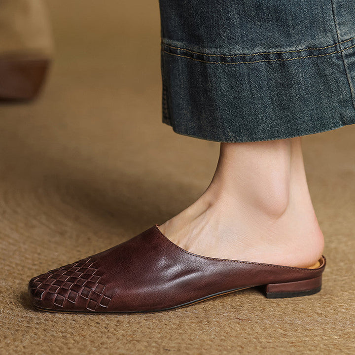 Dalvi | Genuine Leather Mules