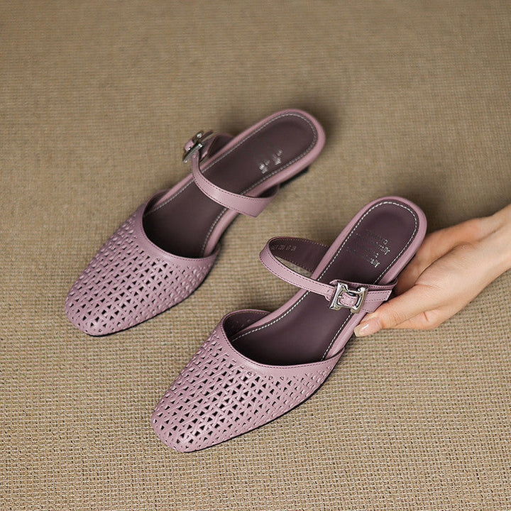 Ovia | Genuine Leather Mules