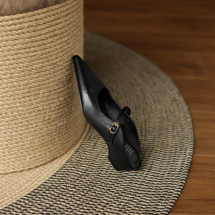 Neok | Genuine Leather Mules