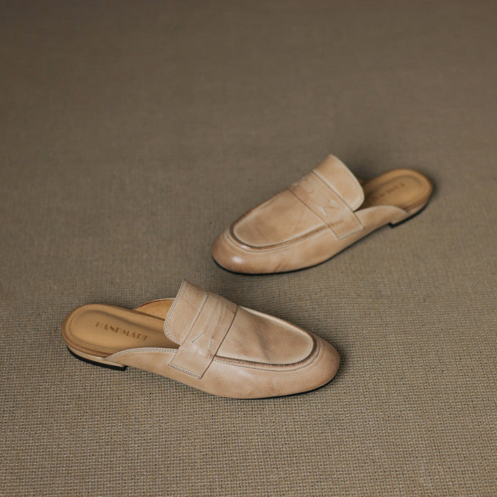 Serin | Genuine Leather Mules