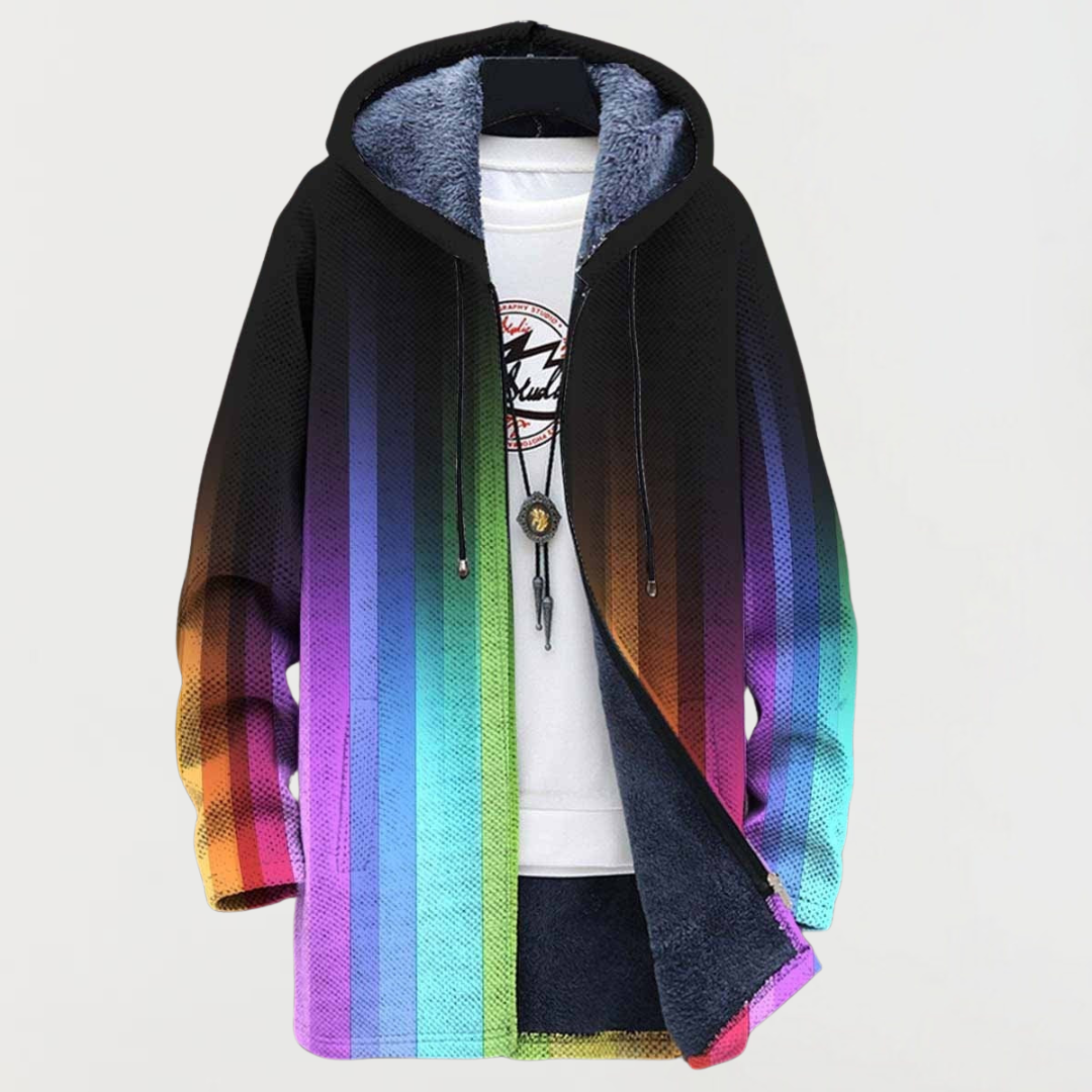 Jordan | Rainbow Coat