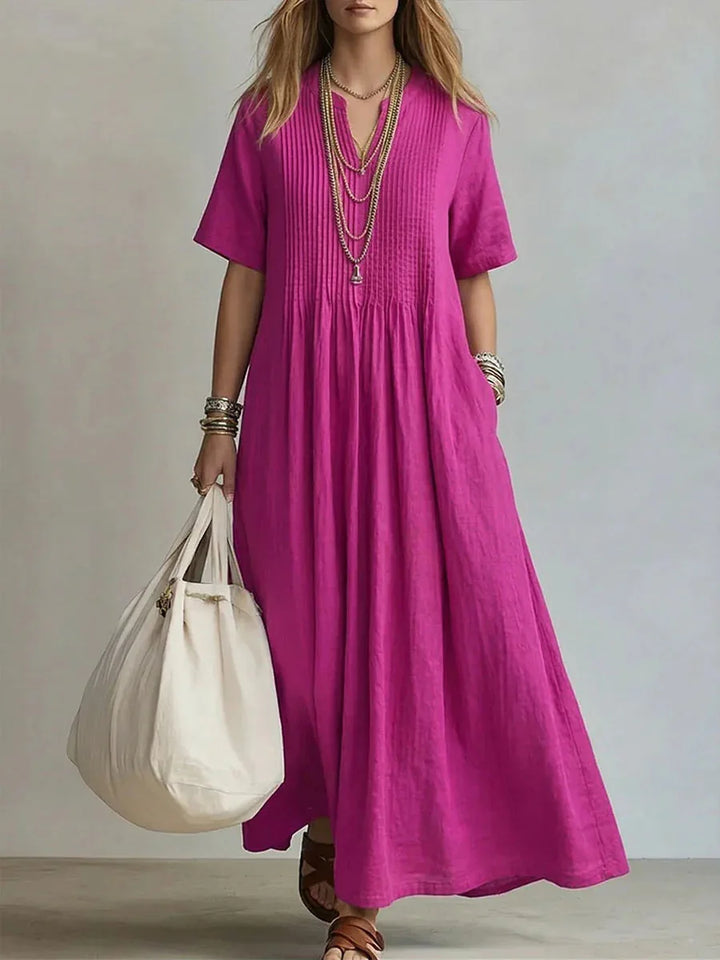 WREN | Short-Sleeve Maxi Dress