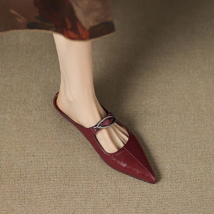 Alour | Genuine Leather Mules