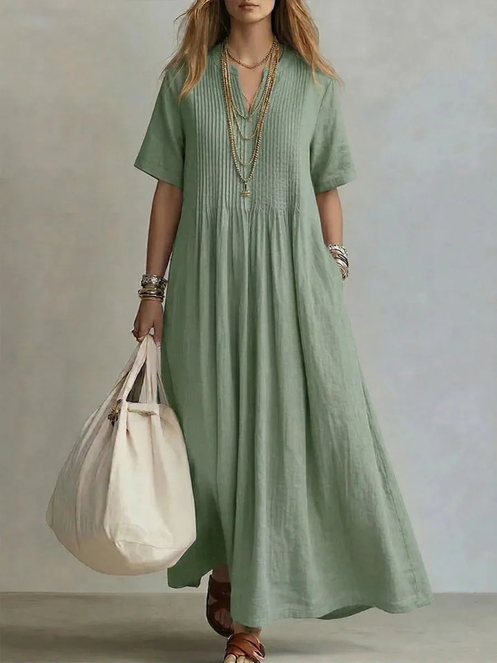 WREN | Short-Sleeve Maxi Dress