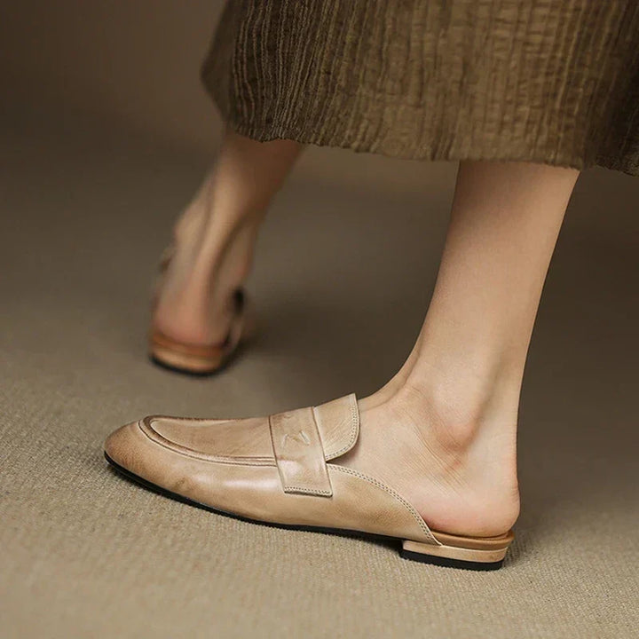 Serin | Genuine Leather Mules