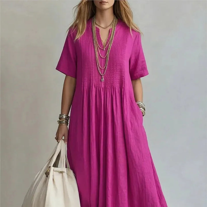 WREN | Short-Sleeve Maxi Dress