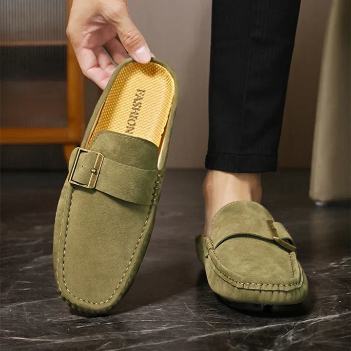 Zayden | Suede Mules