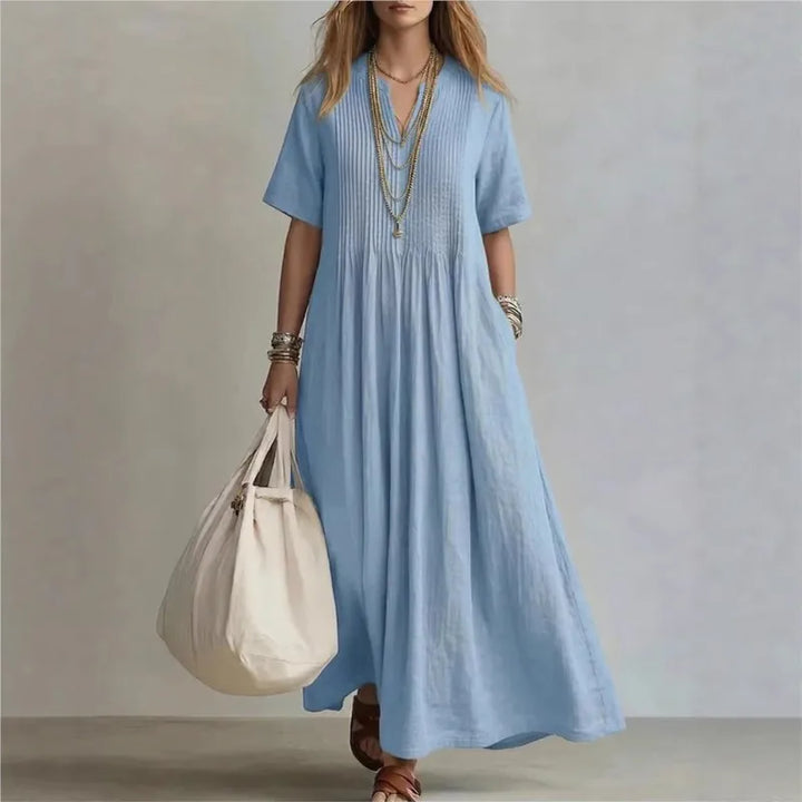 WREN | Short-Sleeve Maxi Dress