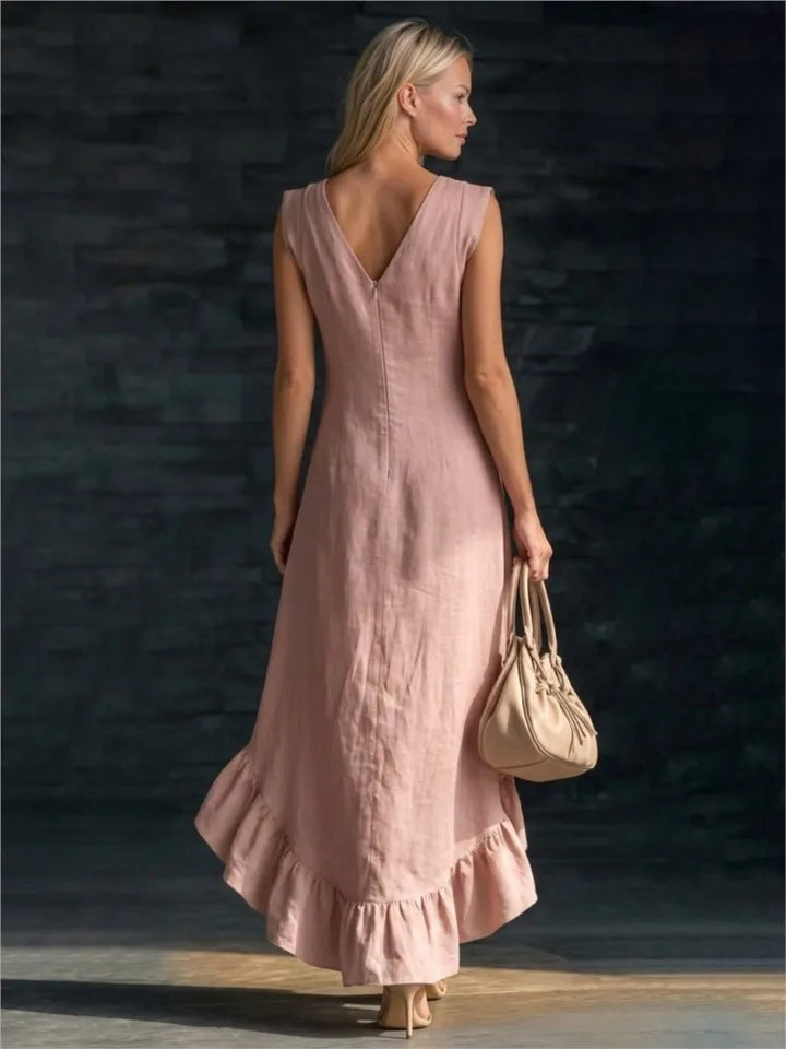 ROWAN | Ruffle Hem Maxi Dress