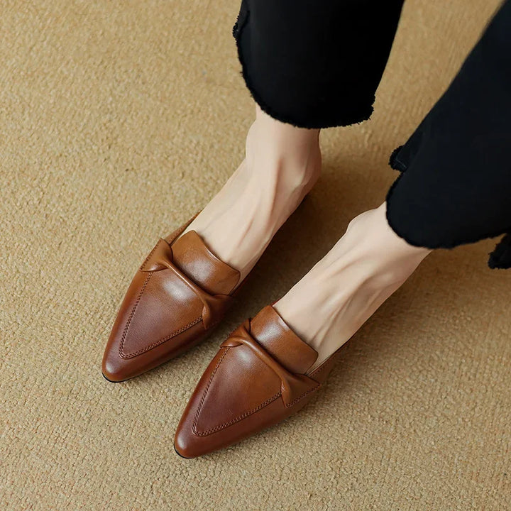 Alaya | Genuine Leather Mules