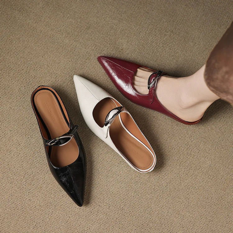 Alour | Genuine Leather Mules