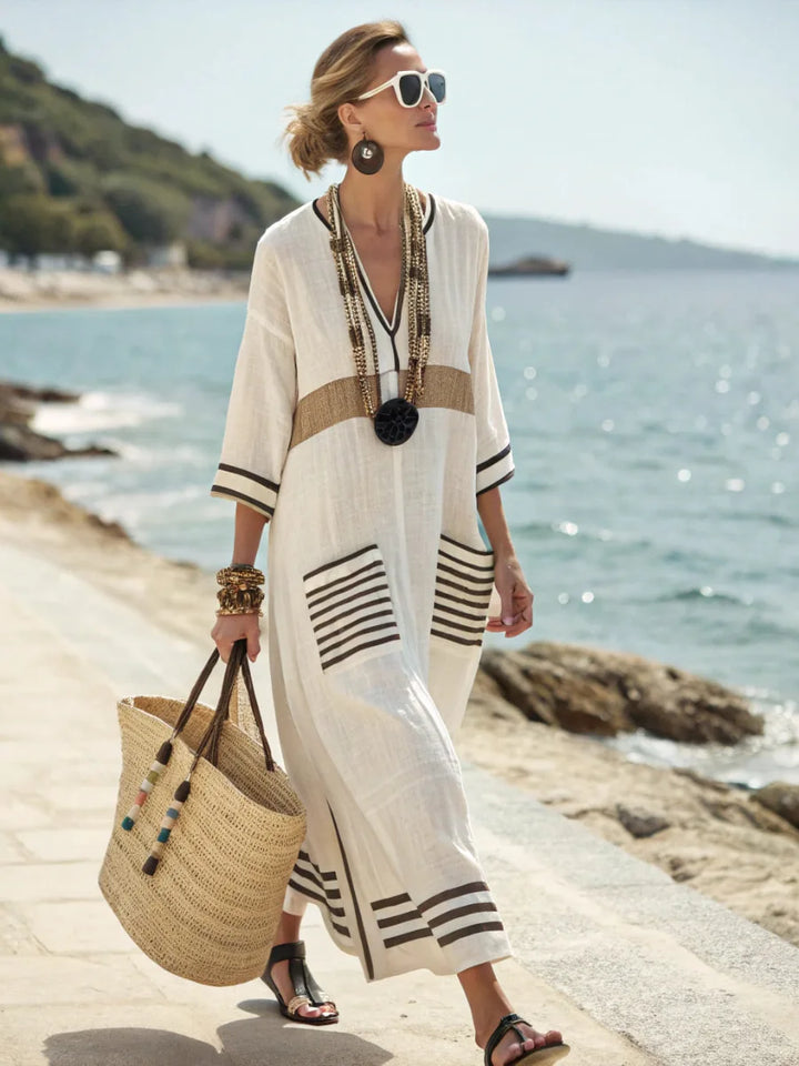 VERA | Coastal Flow Maxi Dress